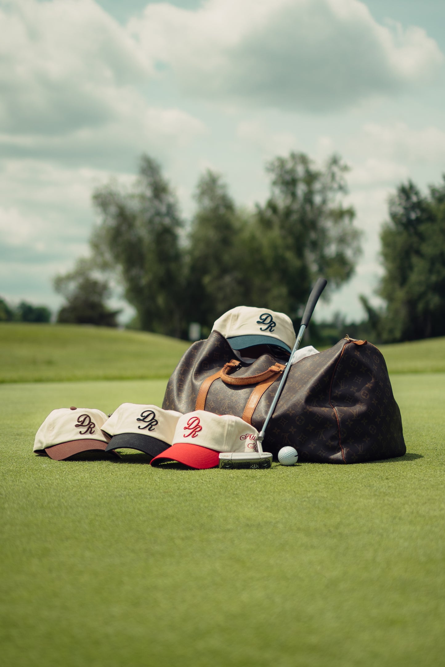 The DR Script Hat - Cherry