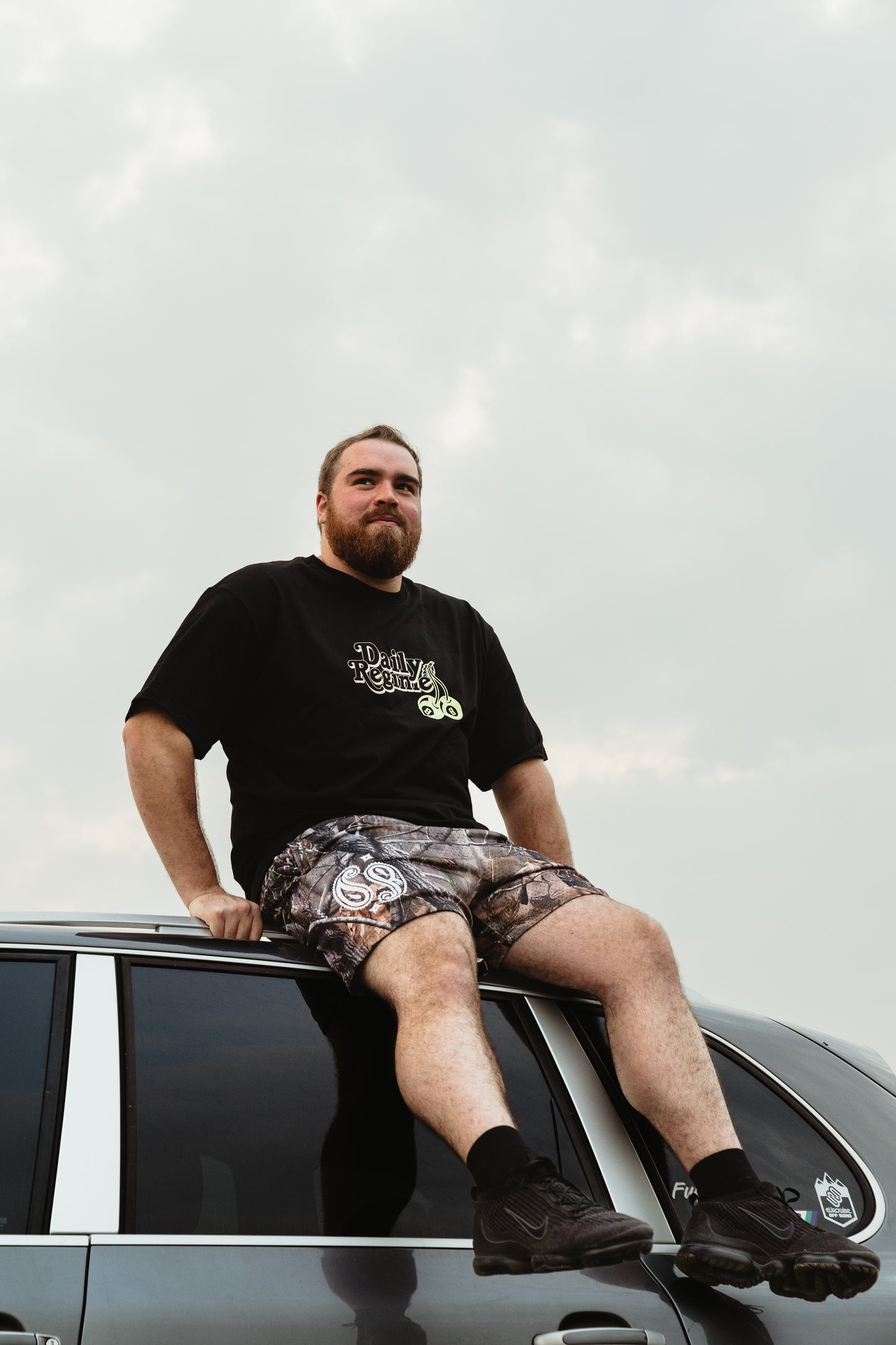 Tear Drop "DR" Mesh Shorts