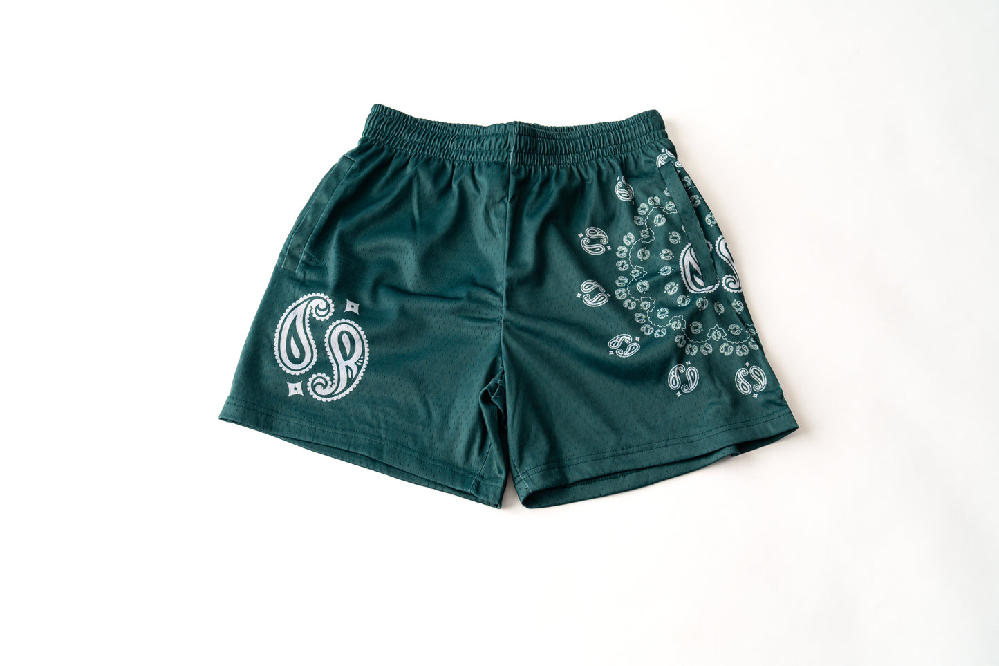 Tear Drop "DR" Mesh Shorts