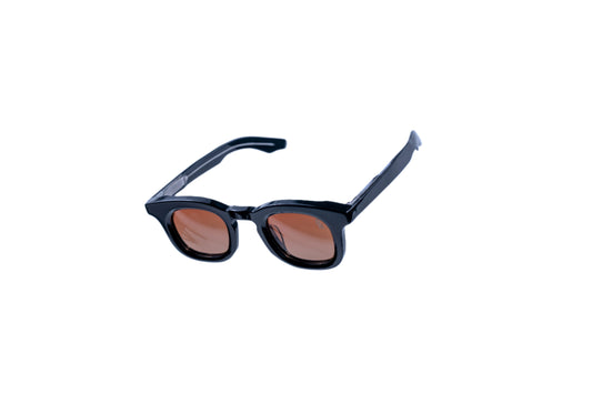 Daily Sunnies No.2 - Gloss Black/Black Tea Lens