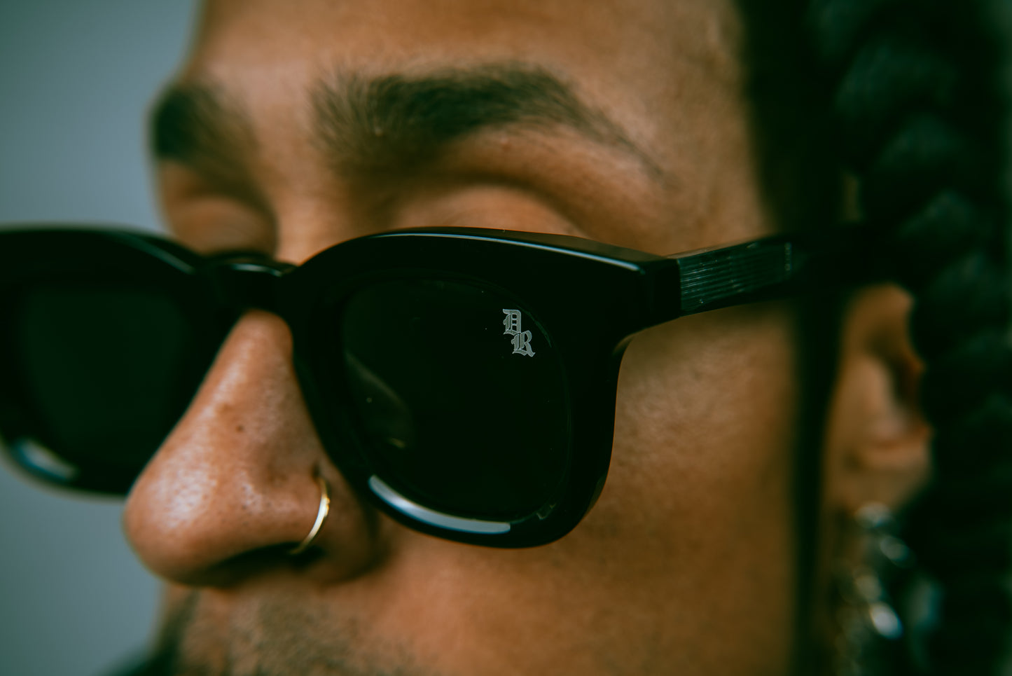 Daily Sunnies No.2 - Gloss Black/Black Lens